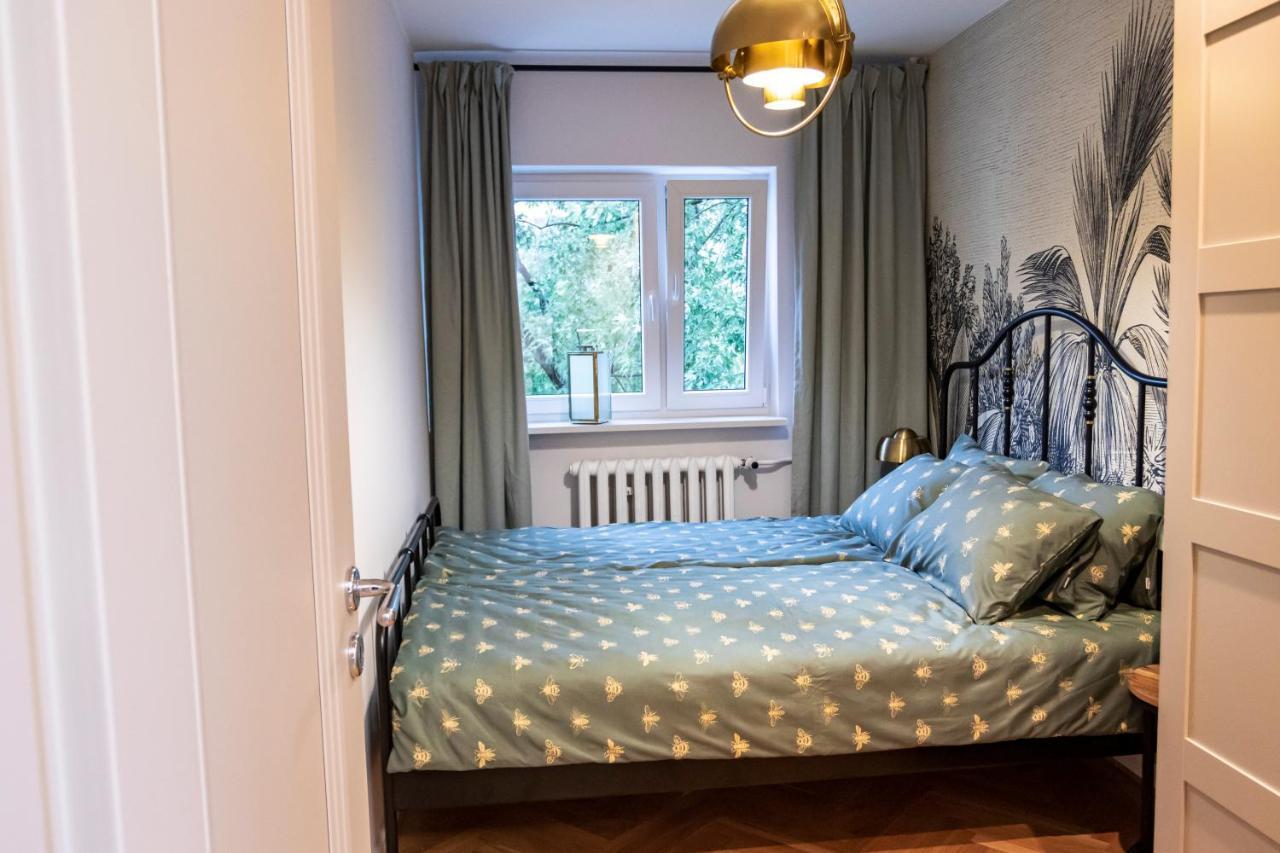 Apartament Przy Metrze Wierzbno Z Nuta Vintage Warschau Buitenkant foto