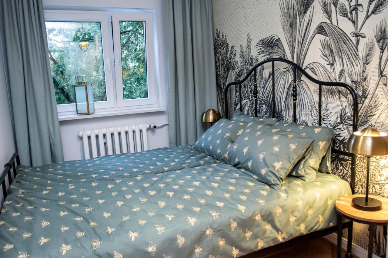 Apartament Przy Metrze Wierzbno Z Nuta Vintage Warschau Buitenkant foto